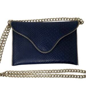 JJ Winters Beau Reptile Leather Crossbody Bag
